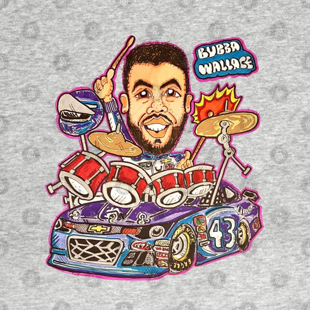 Bubba Wallace 43 by springins